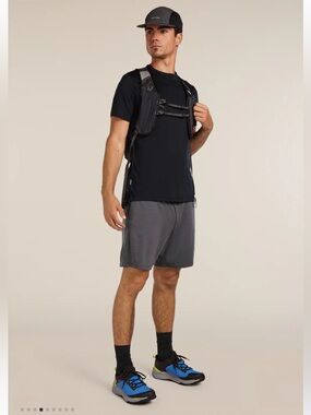 Icebreaker  Move to Natural  Merino Blend 125 Cool- Lite Sphere Short Sleeve L